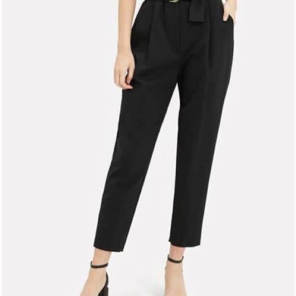 A.L.C. Pants Diegio Black High Waist Ankle Length NWOT Pants